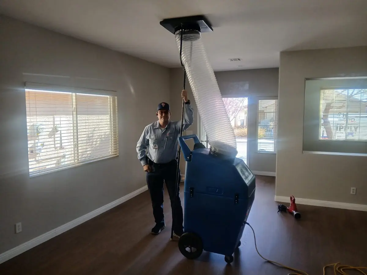 Professional Dryer Vent Cleaning work inside a Fort Myers Beach home